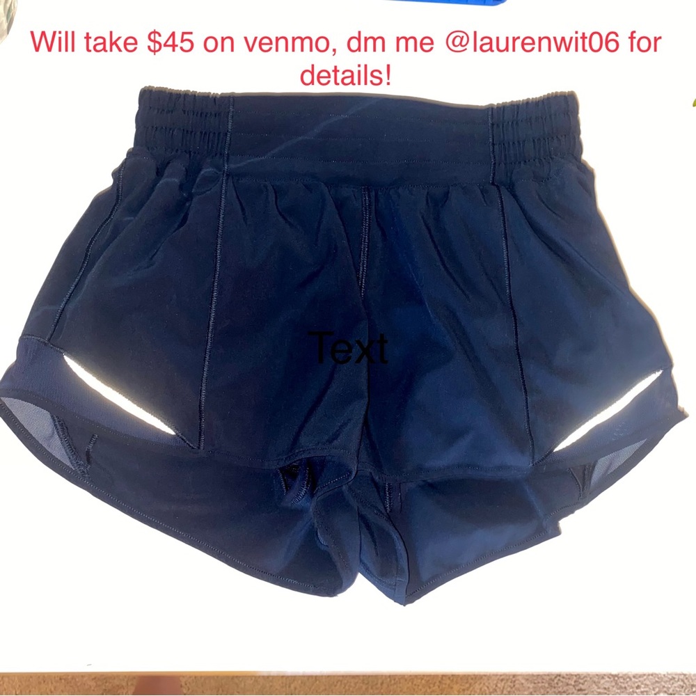 True Navy Hotty Hots Lululemon
